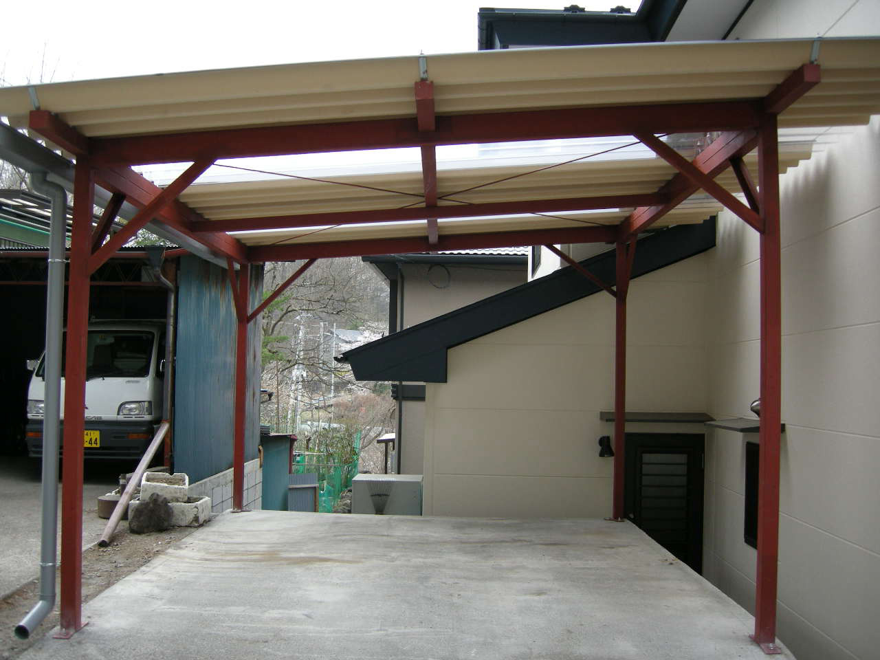 車庫 設置工事